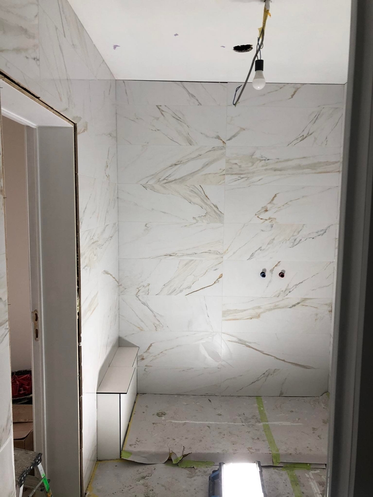 Badkamer Marmerlook
